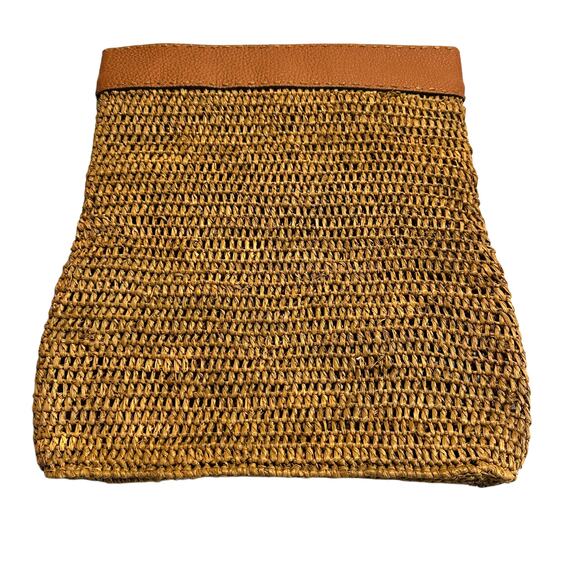 MICHAEL Michael Kors Handbags - Michael Kors Santorini Raffia Clutch
